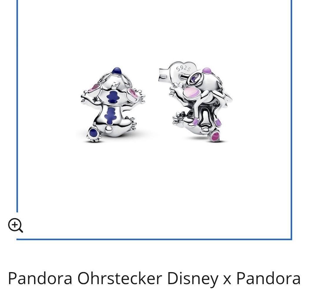 Pandora Orecchini pendenti & Orecchini a lobo: Pandora Stitch Ohrstecker – Nuovo (secondo la descrizione) da Kreuzlingen venduto da micus87 1
