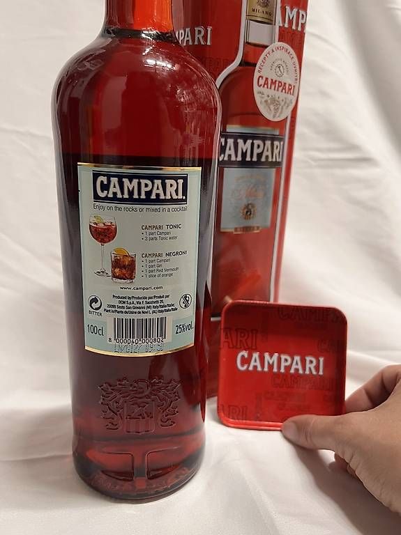 Campari Spiritueux: Campari in Büchse – D'occasion à Erlach par sch_w9np 3