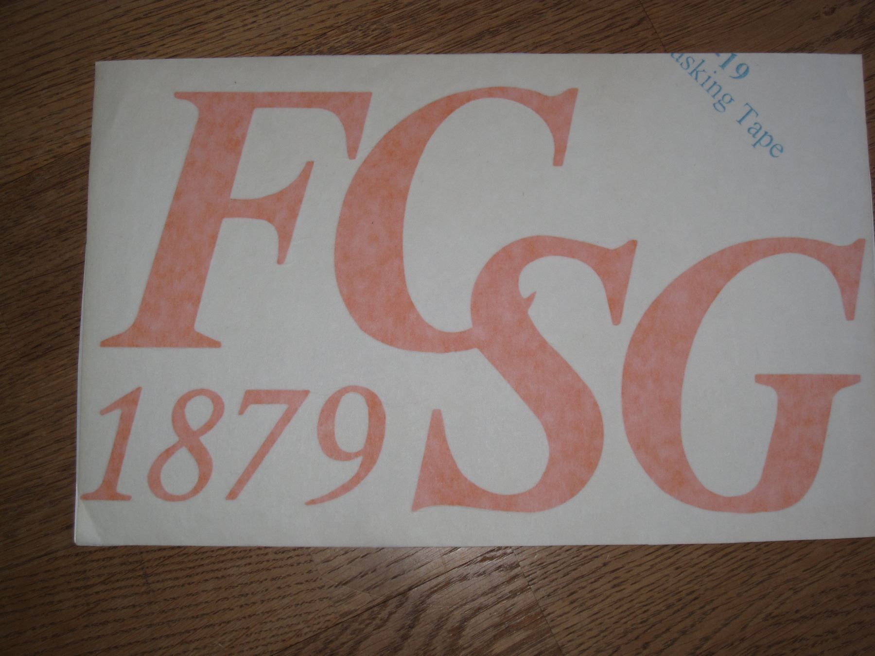 Sticker: FC SG  Aufkleber – Nuovo (secondo la descrizione) da Aarau venduto da Foruschweiz