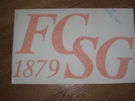 FC SG  Aufkleber