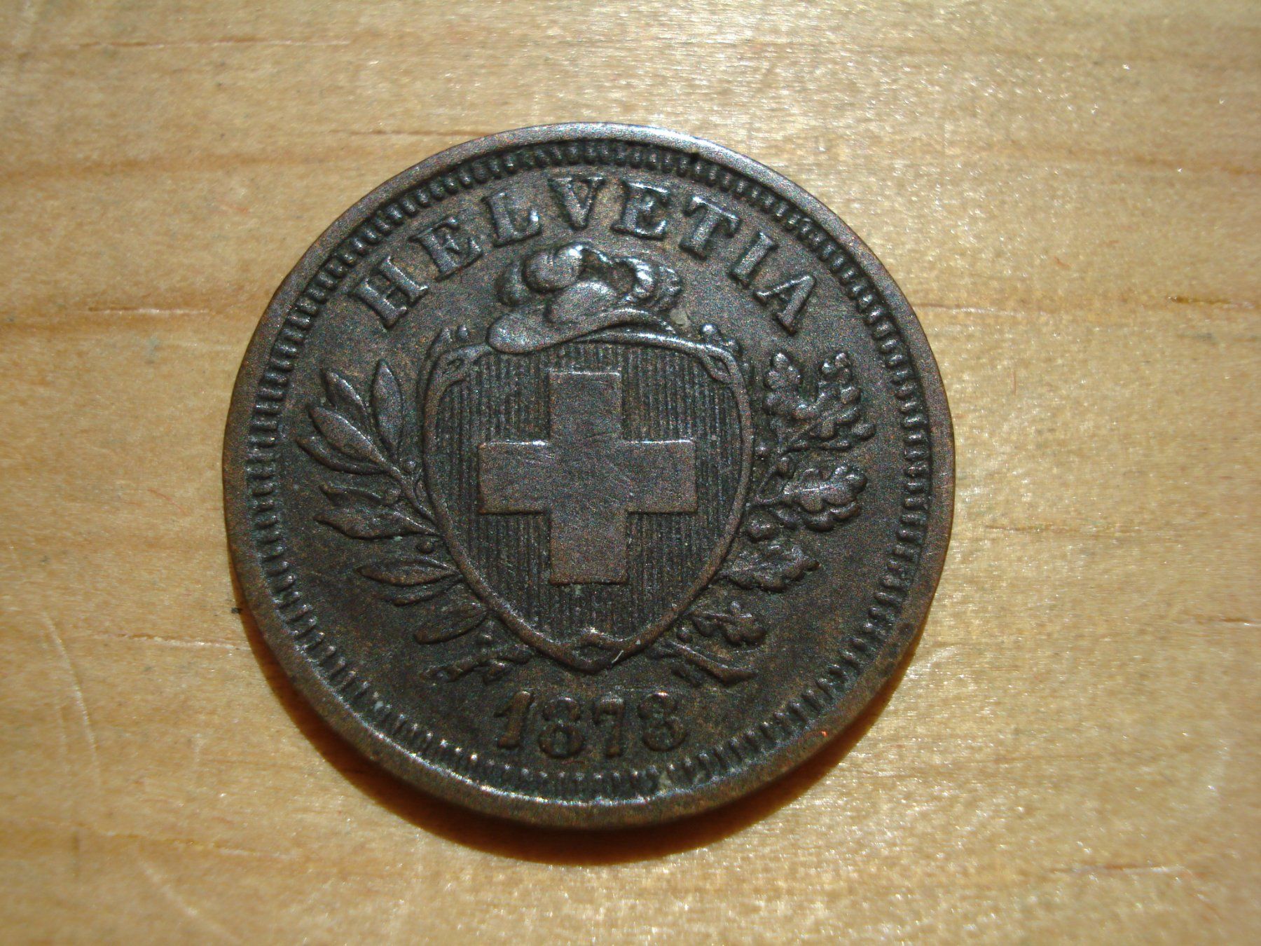 Tutti le monete: (N2) 1 Rappen 1878 – Usato da Erlach venduto da Net-Coins
