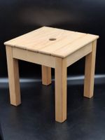 Vintage Tritthocker Moderner Kinderstuhl und Pflanzenständer