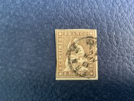 Briefmarken Schweiz Strubelmarken 22G O BERN