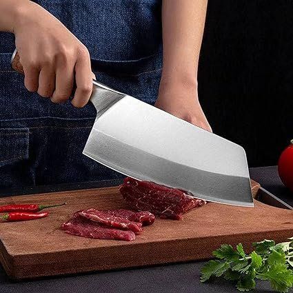 Coltelli da cucina: Küchenmesser, 8 Zoll Fleisch Cleaver Ultra Sharp – Nuovo e nell'imballaggio originale da Oberentfelden venduto da sch_8bt6 3
