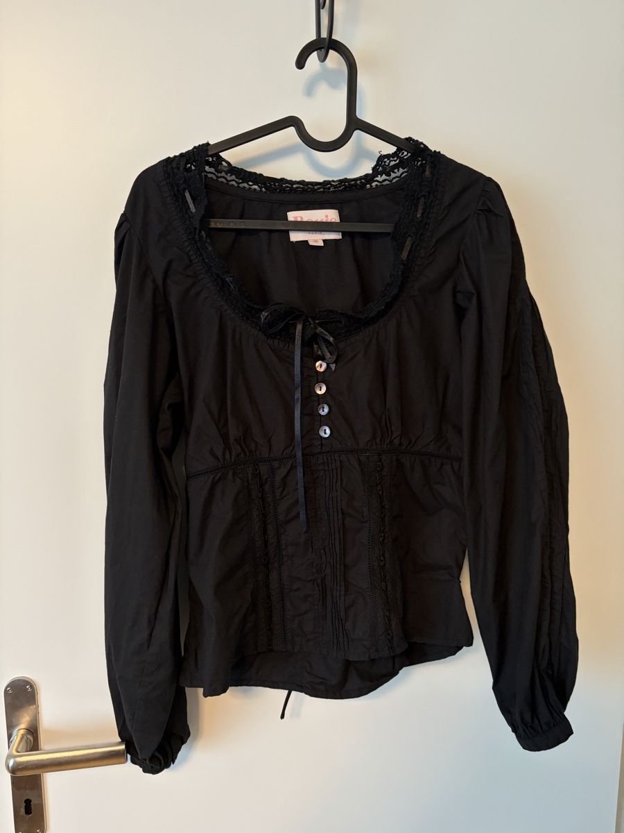 Rouje Camicette: Bluse Rouje Modell Annette schwarz – Nuovo (secondo la descrizione) da Winterthur venduto da ana_z7yd 1