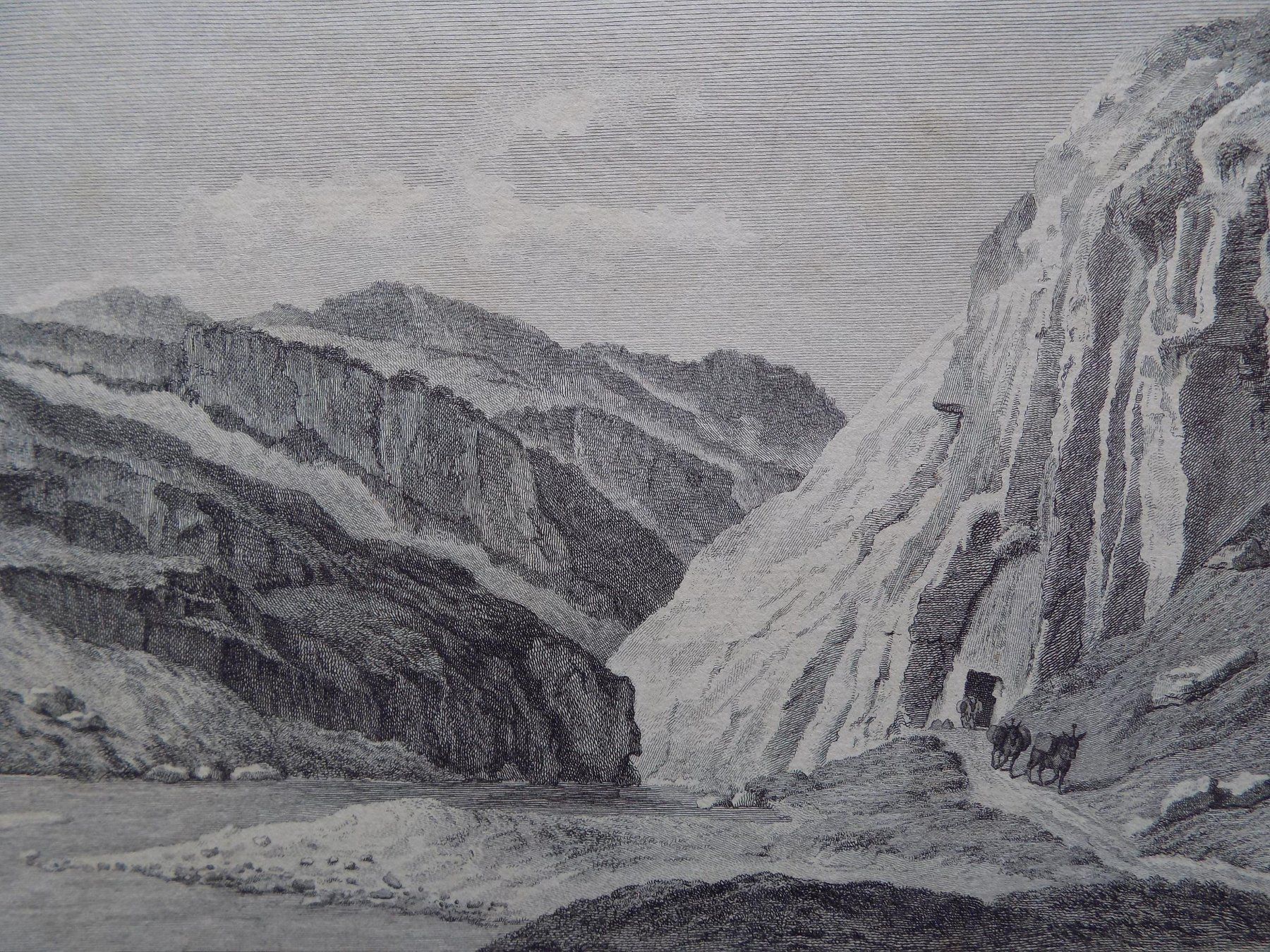 Stiche: St.Gotthard Kupferstich – Gebraucht aus Risch von Rischli15 1