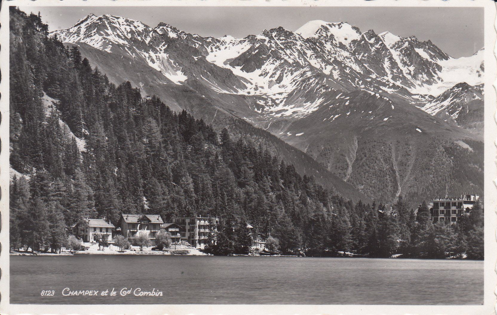 Ansichtskarten: Champex 1952 – Gebraucht aus Bürglen TG von StampGraf