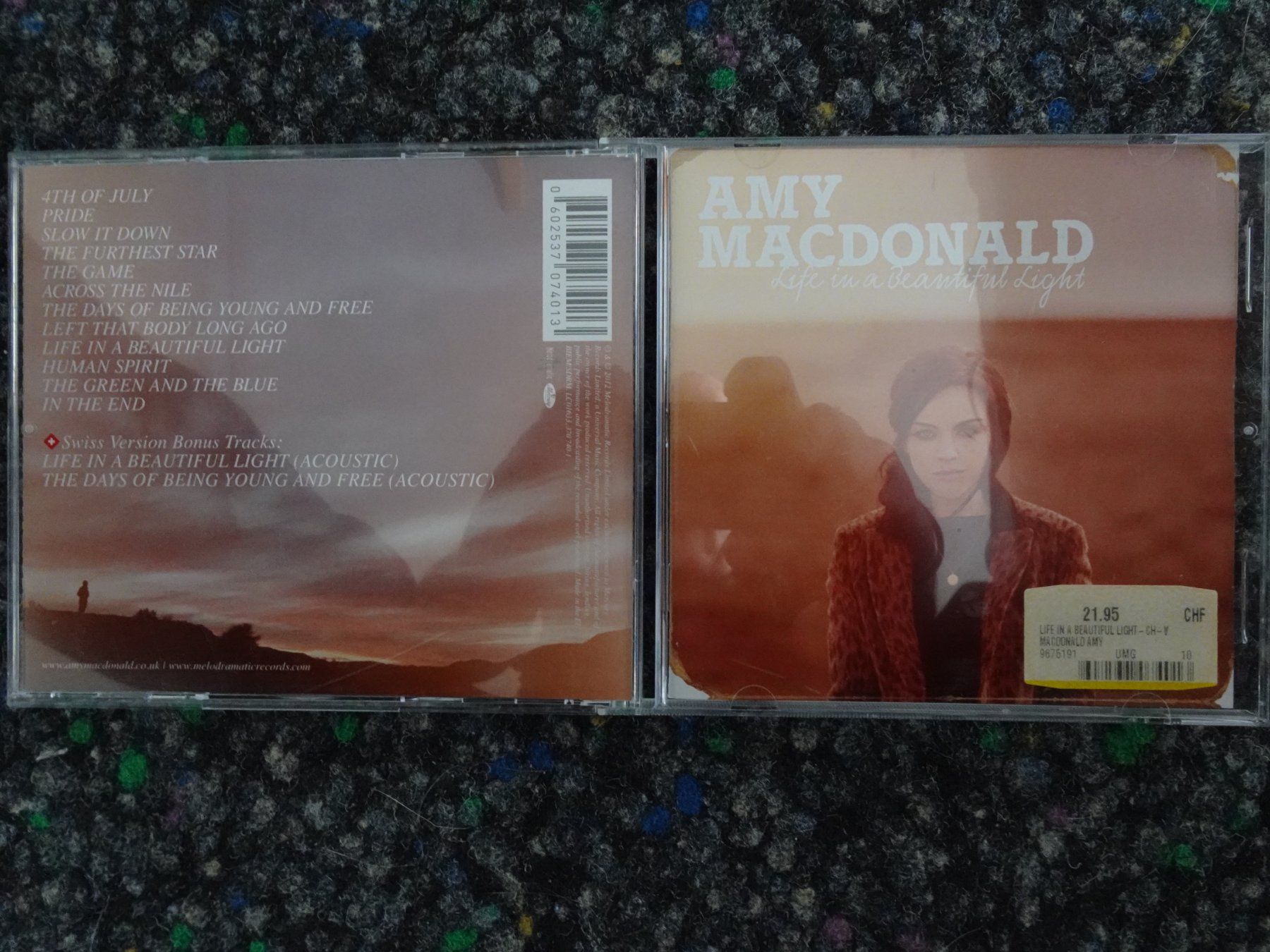 CD: CD : Amy MacDonald – Usato da Lotzwil venduto da Kiddis