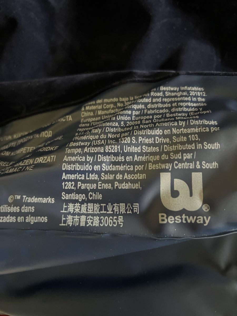 Bestway Materassi: Luftmatratze blau 180x70, Topzustand – Usato da Rüschlikon venduto da Picpara 2