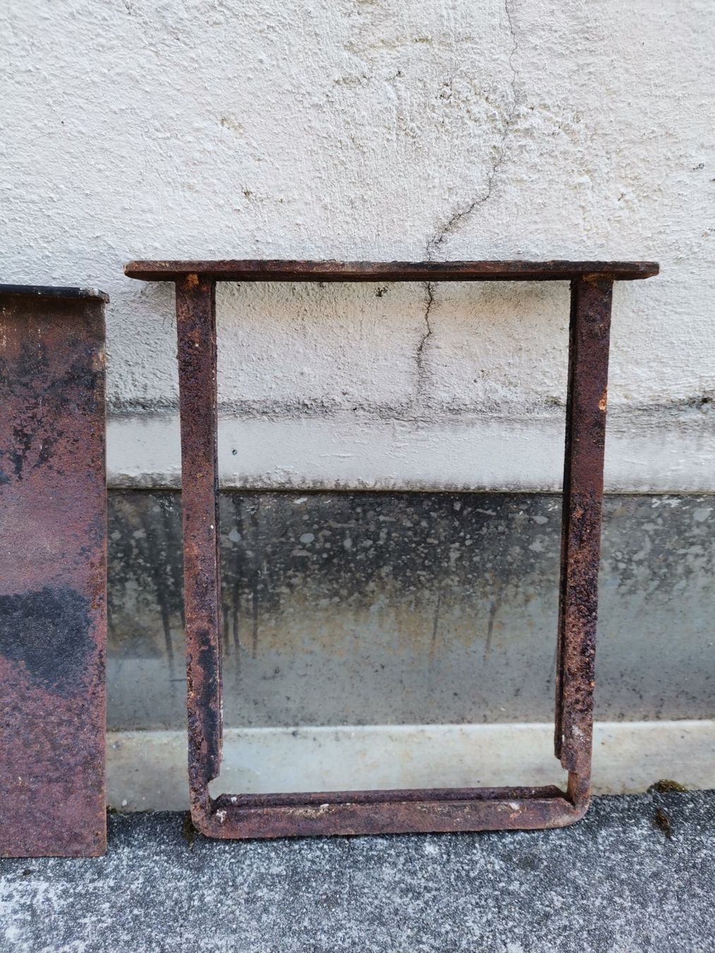 Sonstiges antikes Mobiliar: Alter Schieber, Luftschieber, Ofenteil, Ofen Luftschieber, S – Gebraucht aus Wiedlisbach von materialkreislauf 5