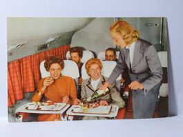 Im Flugzeug , Transatlantic DC - 6 B