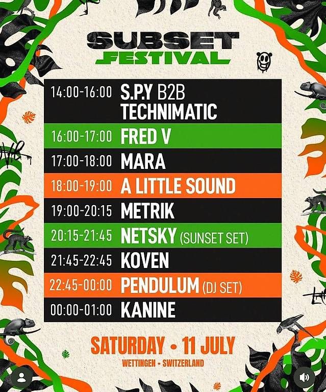 Biglietti: Subset Festival Weekend Ticket – Nuovo (secondo la descrizione) da Oey venduto da Nschwarz 1