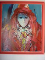HUILE SUR TOILE MAX LAIGNEAU SERIE CARNAVAL