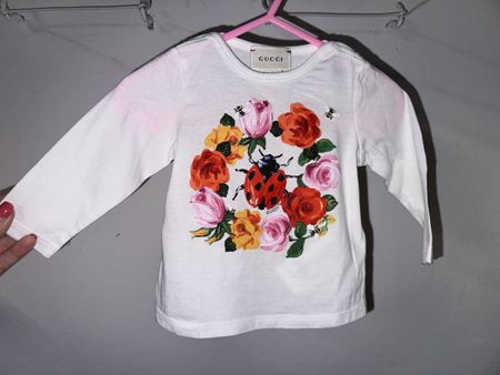 NEU Gucci Shirt, Gr. 6-9 Mt.