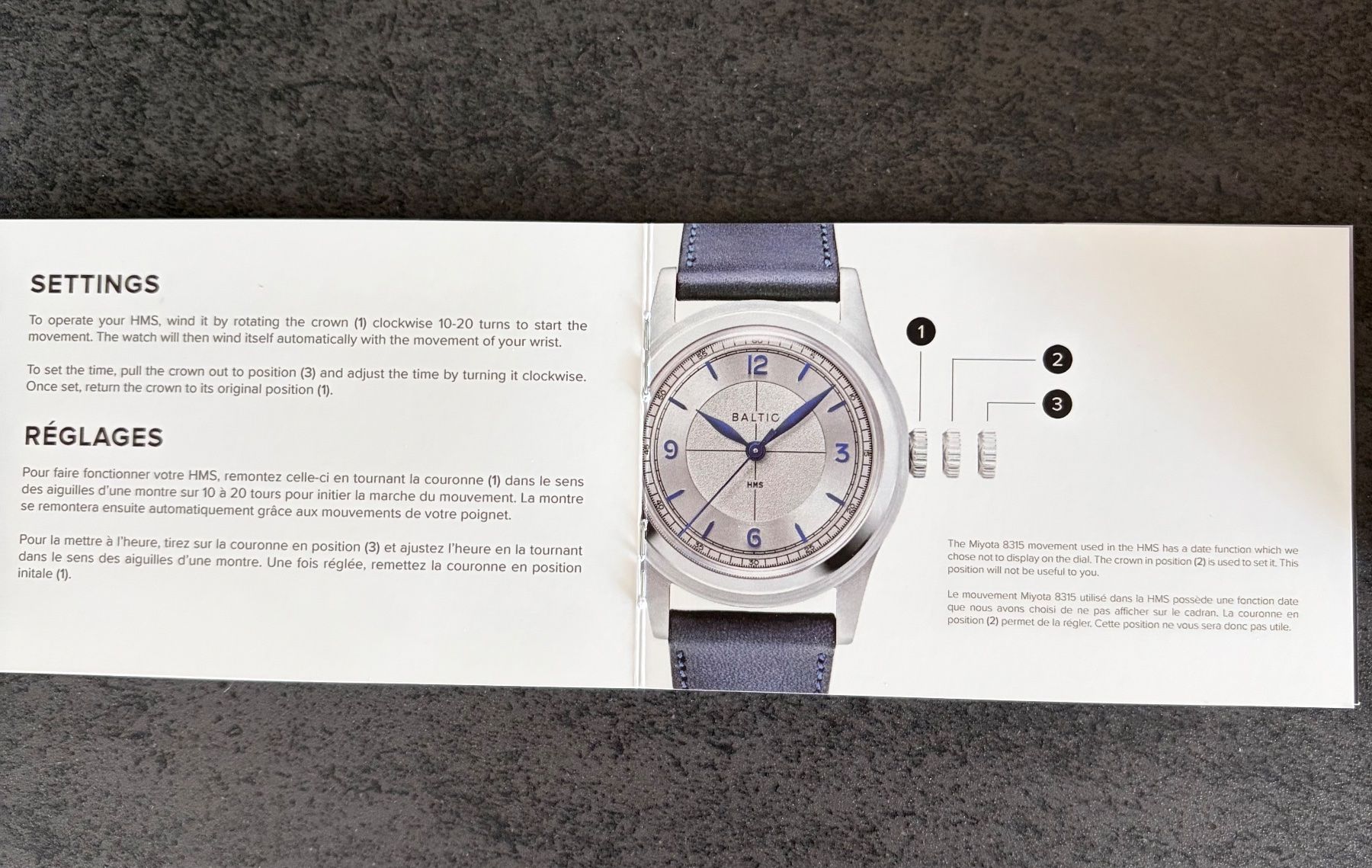 Baltic Montres: BALTIC Armbanduhr – Neuf avec emballage d'origine à Nürensdorf par metropolitans 4