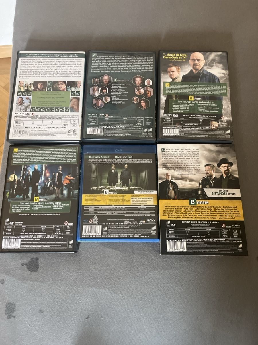 Tutti i DVDs: Alle Breaking Bad Folgen auf DVD – Nuovo (secondo la descrizione) da Zürich venduto da lau_cmc2 1