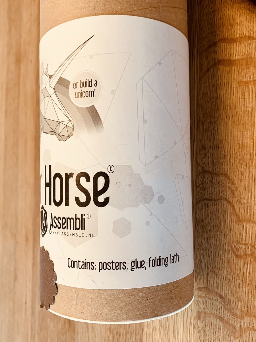 Kit bricolage: Bastelbogen Pferd / Einhorn von Assembli – Nuovo e nell'imballaggio originale da Fehraltorf venduto da nolram75 3