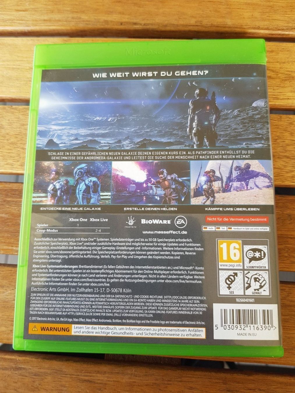 Microsoft Giochi: MASS EFFECT ANDROMEDA XBOX ONE – Nuovo (secondo la descrizione) da Emmenbrücke venduto da prisan_LU 2