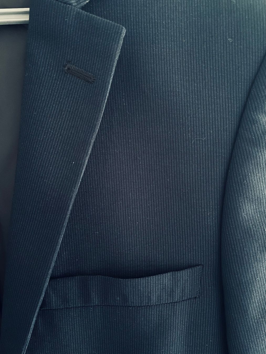 Giacche: dunkelblauer Sakko Slim Fit Gr. 44 – Usato da Rütihof venduto da solombra 1