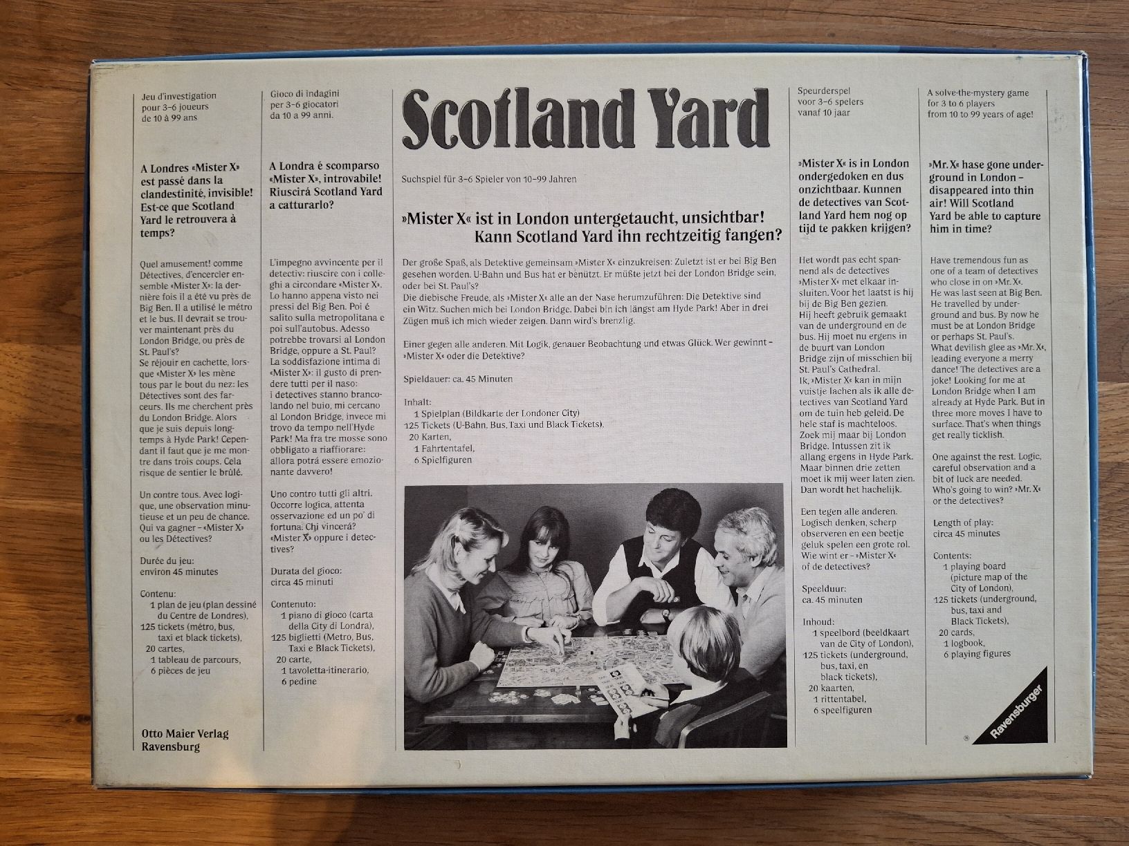 Ravensburger Giochi: Brettspiel Scotland Yard  – Usato da Zürich venduto da Vordermannd86 1