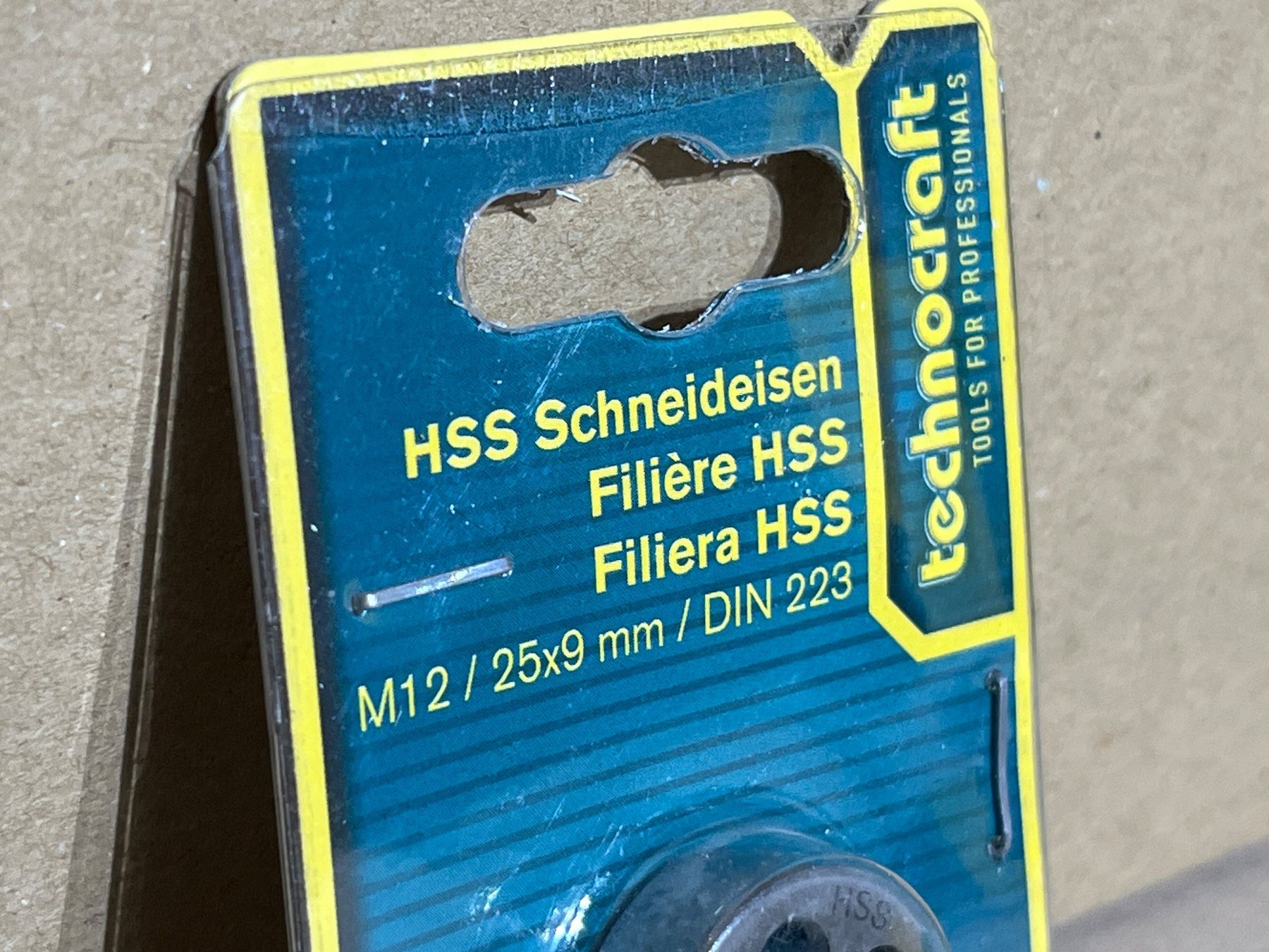 Technocraft Tutti gli attrezzi: Technocraft HSS Schneideisen M12 – Nuovo e nell'imballaggio originale da Tann venduto da Mad_less 2