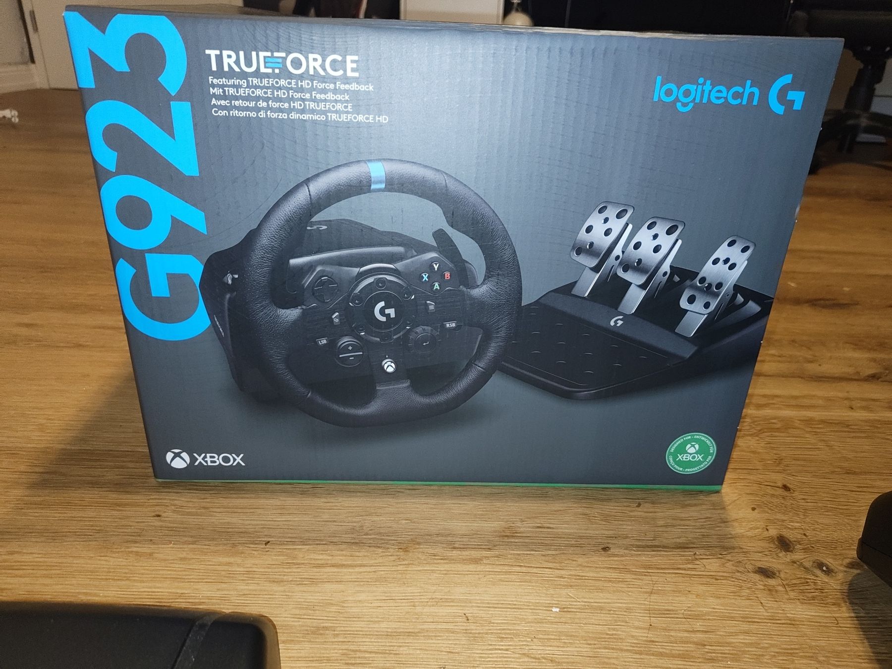 Konsolen: Logitech G923 Trueforce Rennlenkrad - Top Zustand! – Neu (gemäss Beschreibung) aus Nussbaumen AG von zam_fm8w 4