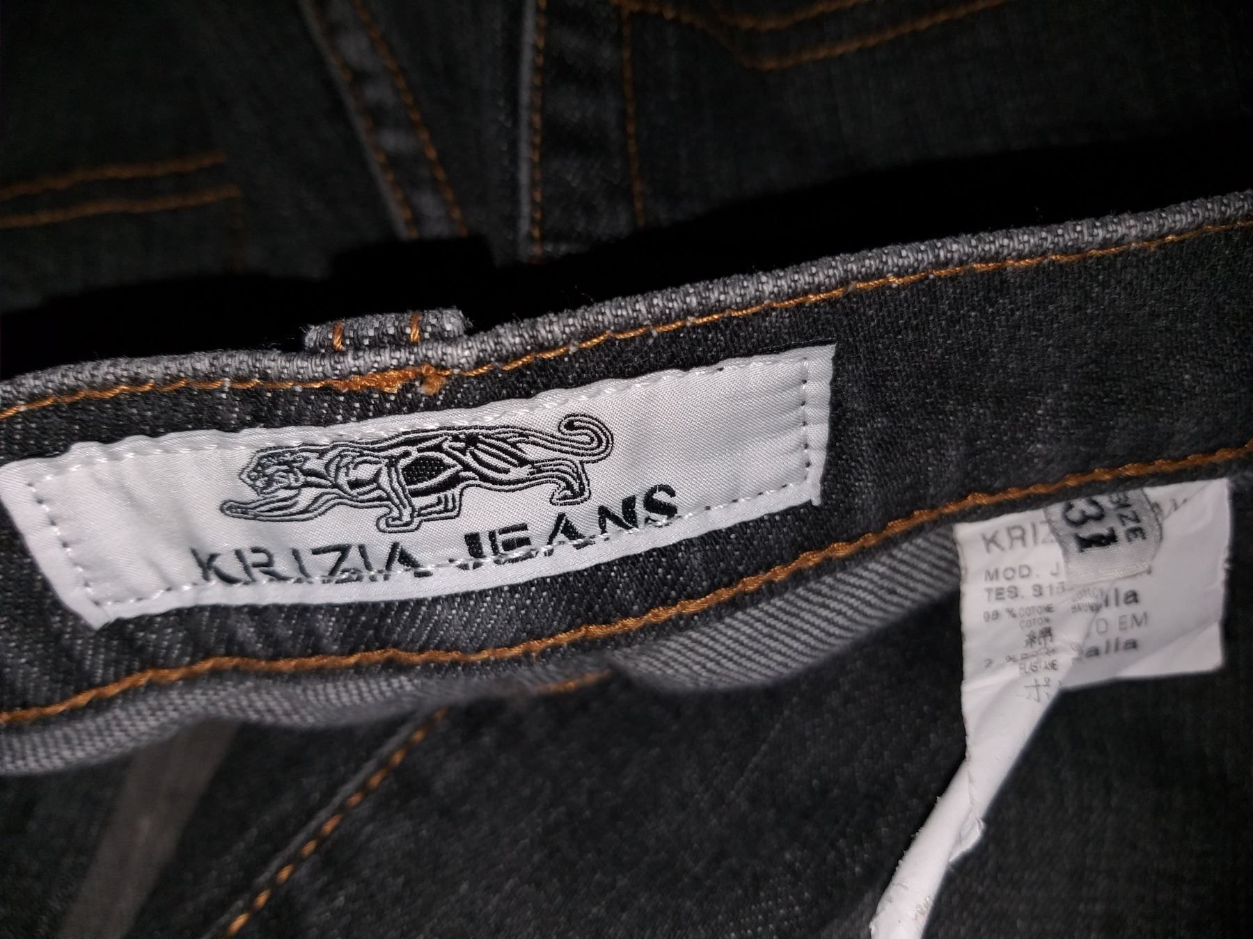 Jeans: KRIZIA JEANS Jeans taille / Grosse 31 – Usato da Cossonay-ville venduto da Super-Price-Quality 9