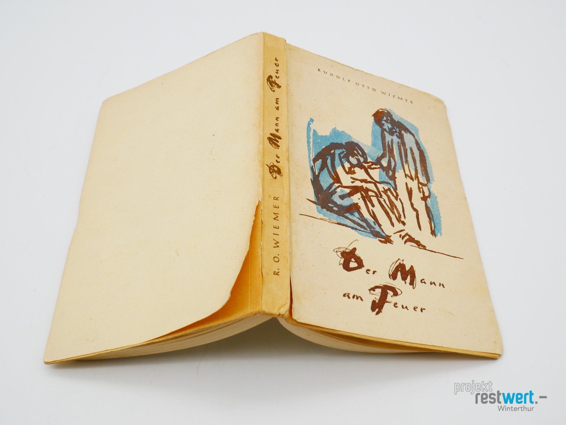 Libri: RUDOLF OTTO WIEMER Der Mann am Feuer – Usato da Winterthur venduto da Restwert_Winterthur 2