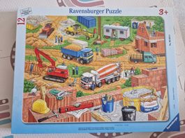 Ravensburger Kinderpuzzle ab 3 Jahren, Baustelle
