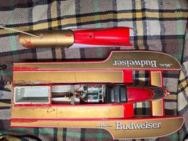 RENNBOOT MODELL / BUDWEISER