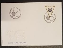 B160) 1110 Ab1, Abart Bogen über H, FDC Kt. 100.-