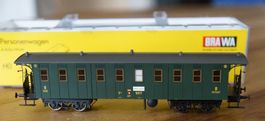 Brawa H0 2321: SBB-Personenwagen C4 9317, DC, neu