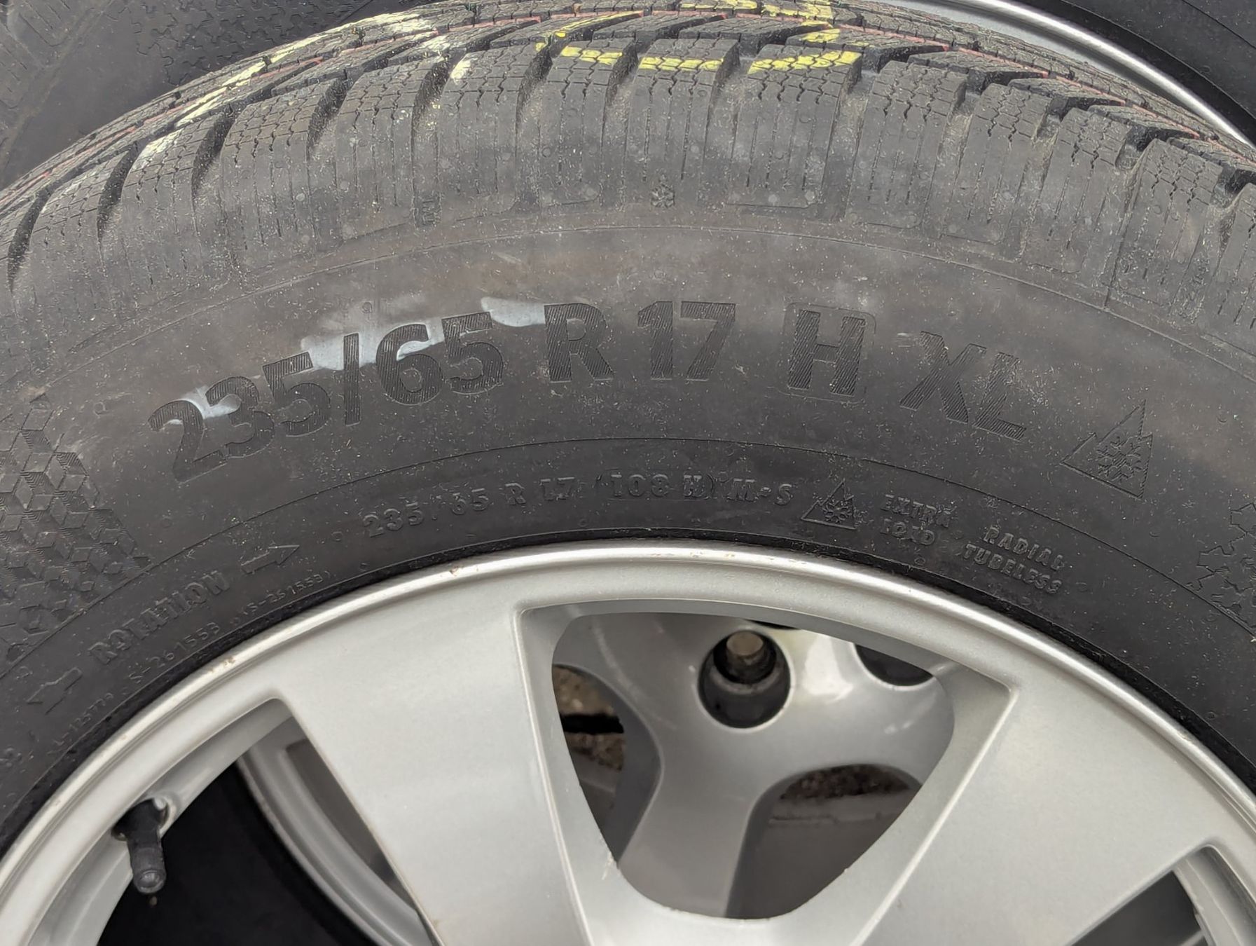 Continental Pneumatici & Ruote complete: 4 WINTERRÄDER zu VOLVO XC- 60 – Nuovo (secondo la descrizione) da Kerzers venduto da Jenatsch 2
