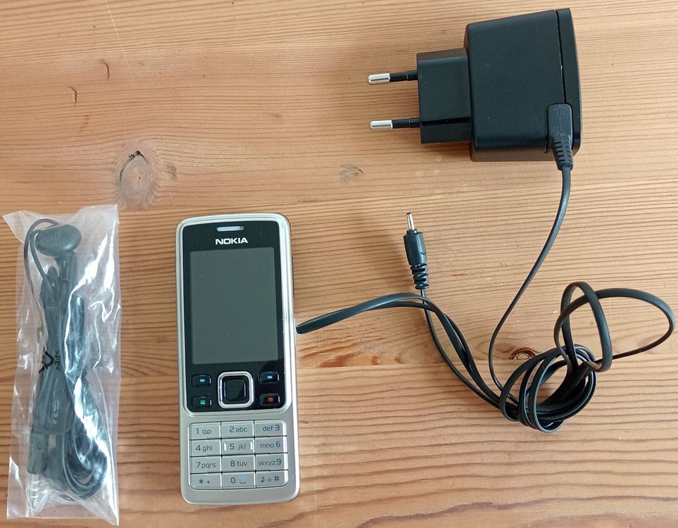 Nokia 6300 Silver - Klassisches Handy (silber)