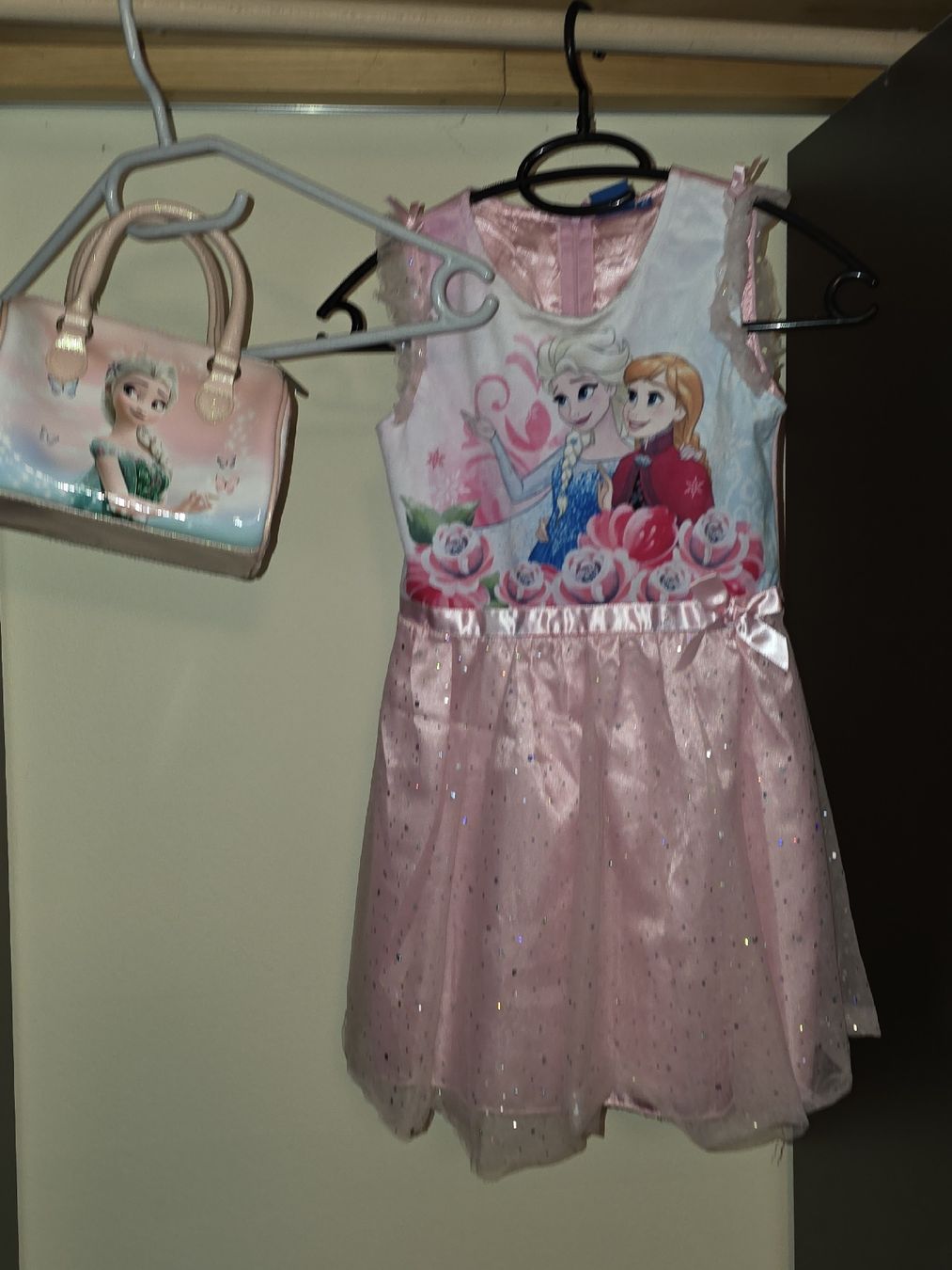 Disney Kleider & Röcke: Frozen Kleid mit Täschli, Gr. 8A – Gebraucht aus Oberrüti von SussiundStrolch