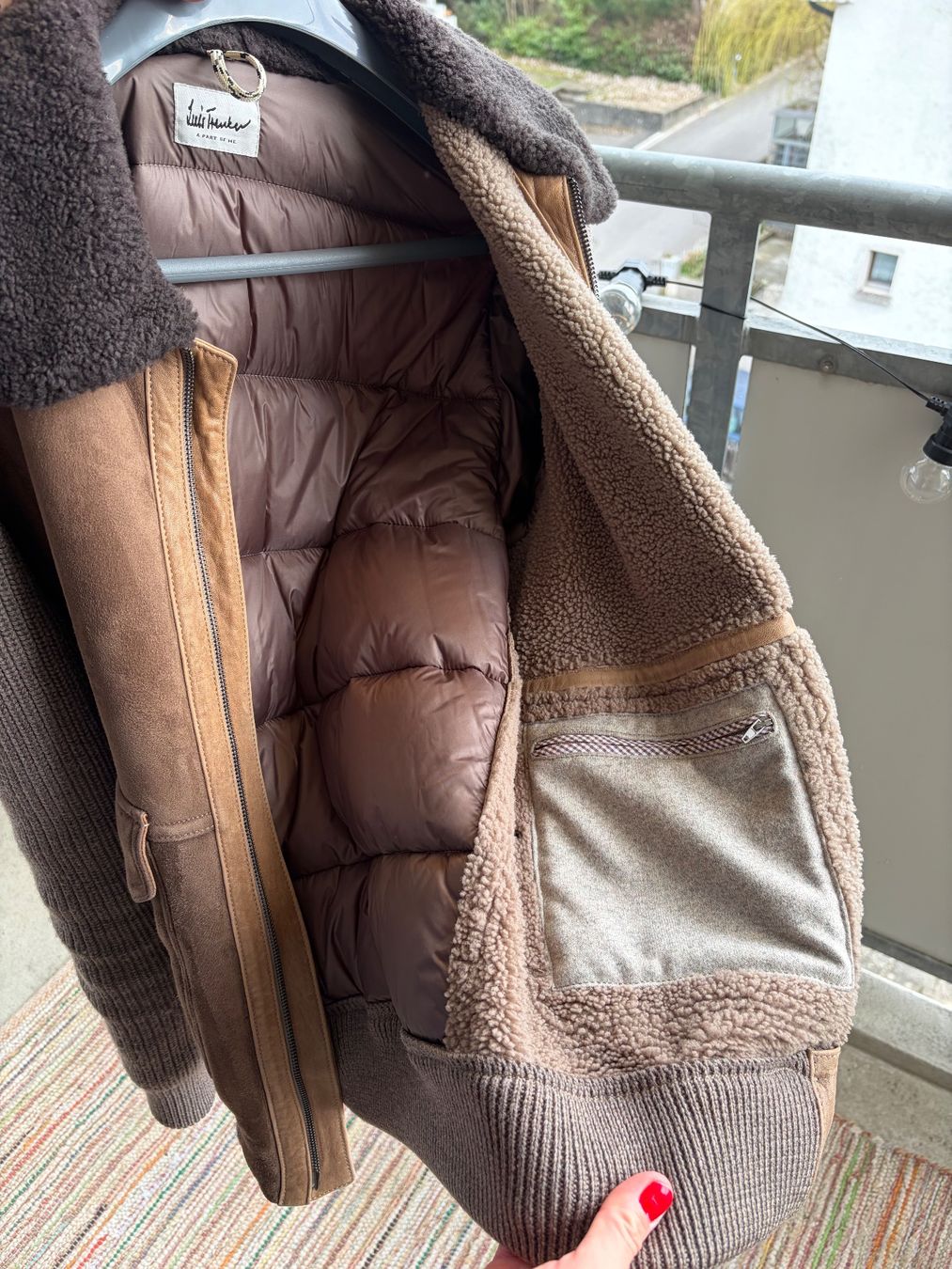 Giacche: Luis Trenker Jacke Lederjacke Wolle Daune – Usato da Neuhausen venduto da Jeff. 2