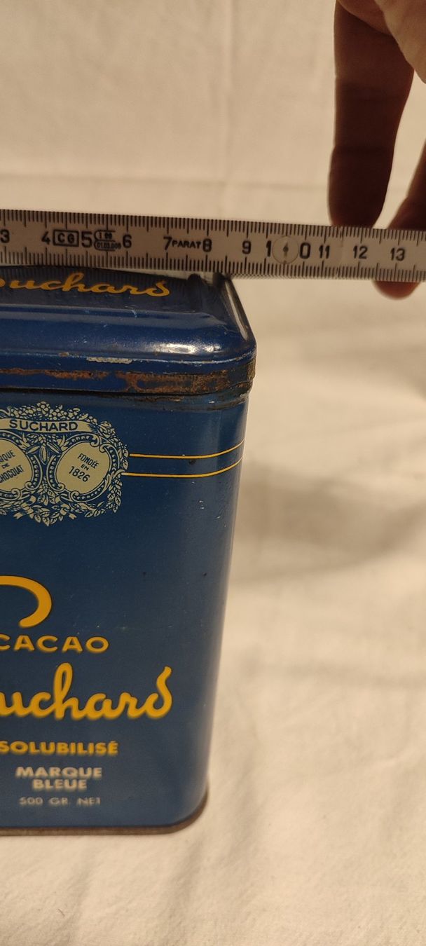 Suchard Barattoli: Wunderschöne alte Blechdose von SUCHARD CACAO  16 cm – Usato da Gelterkinden venduto da MYSTOREFORYOU4460 8
