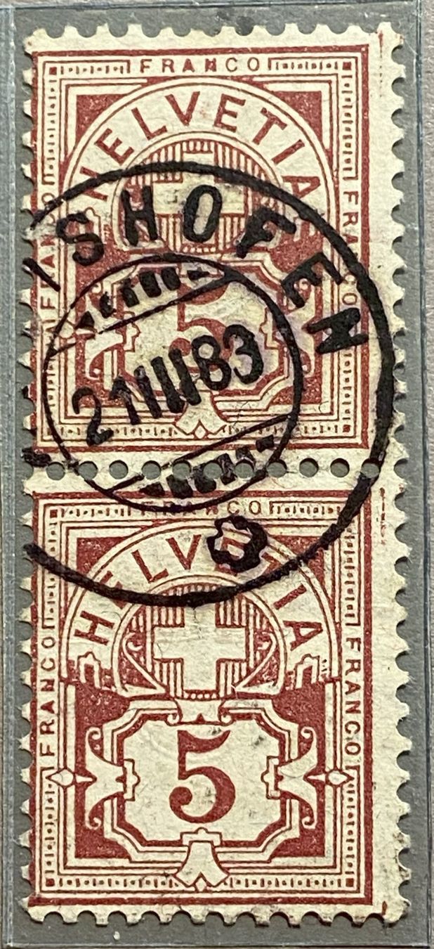 Alle Briefmarken: 58A Vollstempel Altishofen – Gebraucht aus Steinhausen von yukon26