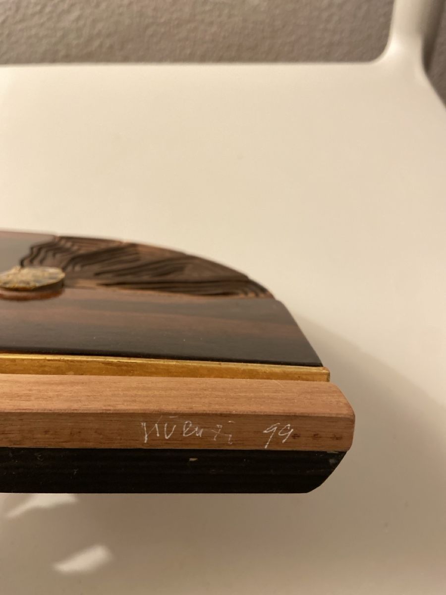 Holzschnitte: Tableau bois sculpture murale Pierre Kuenzi – Gebraucht aus Lausanne von Pascal9999 3
