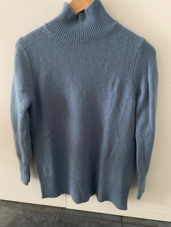 Damen Pullover Lilienfels Rollkragen Grösse 36 hellblau