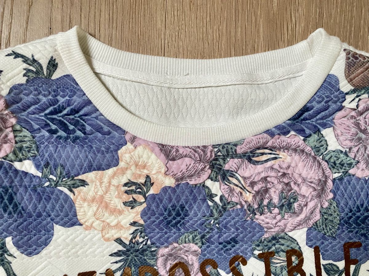 Maglioni & Felpe: Neuer weisser Pullover mit Blumenmuster - Grösse 36/S – Nuovo (secondo la descrizione) da Winkel venduto da Flyhy2020 2