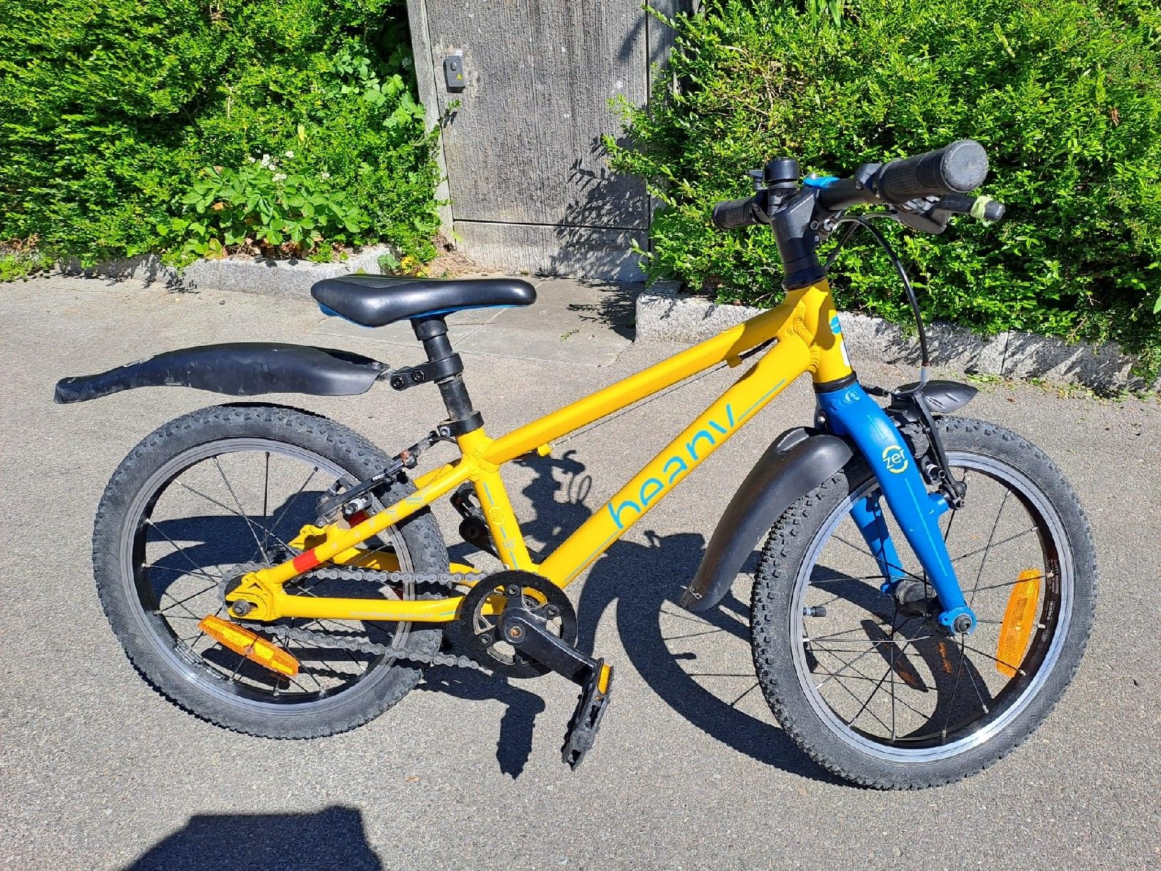 Biciclette: Kinder Velo: BEANY Zero 16 yellow – Usato da Elsau venduto da zahn-stein 1