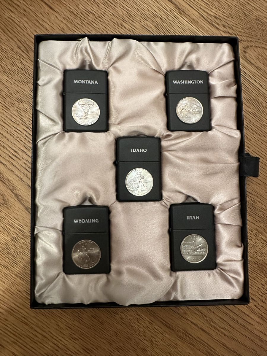 Zippo Accendini: Zippo State Quarters – Nuovo e nell'imballaggio originale da Sarnen venduto da lastmanstandig 3