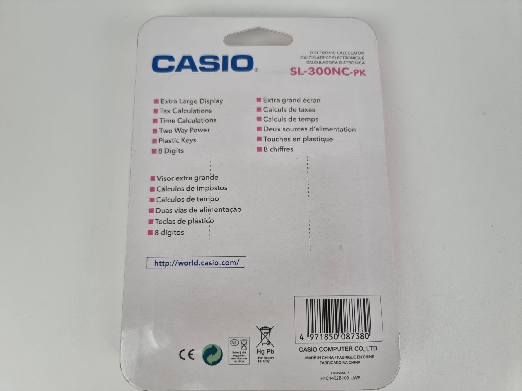 Casio Calculatrices: Casio Taschenrechner in Pink – D'occasion à Urtenen-Schönbühl par Restwert_Schoenbuehl 1