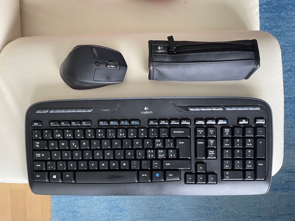 LOGITEC K330 + MX Master 2S TOPZUSTAND - Bluetooth Wireless (Gebraucht ...