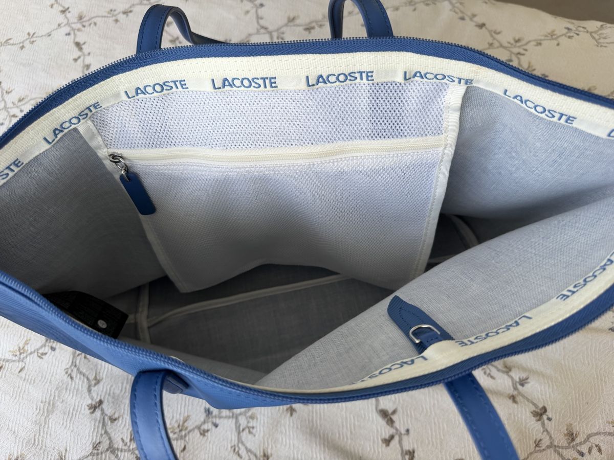 Lacoste Borse da donna: Lacoste Shopping Bag in Blau – Nuovo (secondo la descrizione) da Zürich venduto da honiggblume 2