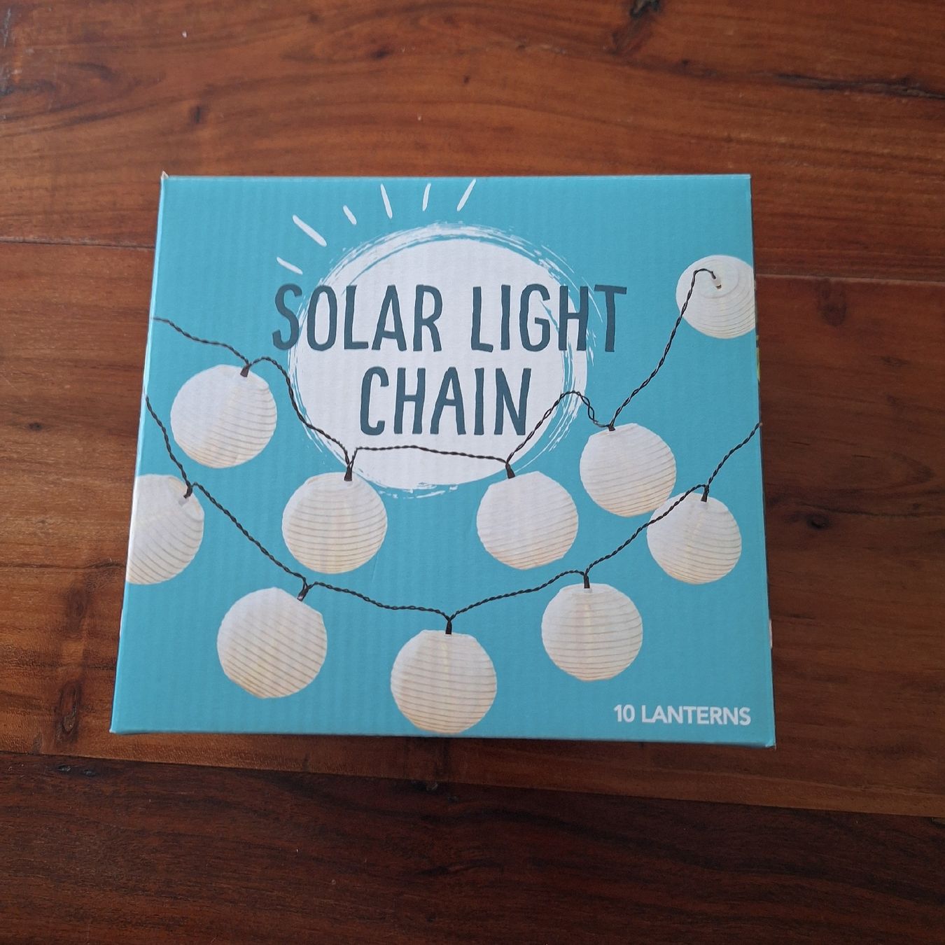 Ghirlande e barre luminose: Solar Lichterkette 10 Laternen neu – Nuovo (secondo la descrizione) da Schübelbach venduto da rab02
