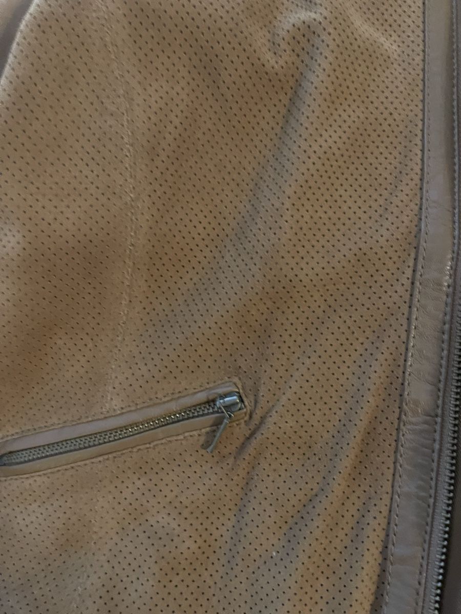Navyboot Jacken: Jacke/ Navyboot Lederjacke Grösse 44 Braun Wildleder – Gebraucht aus Rüschlikon von Lajniii 8