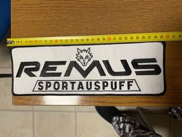 REMUS Sportauspuff  - Racing Aufnäher