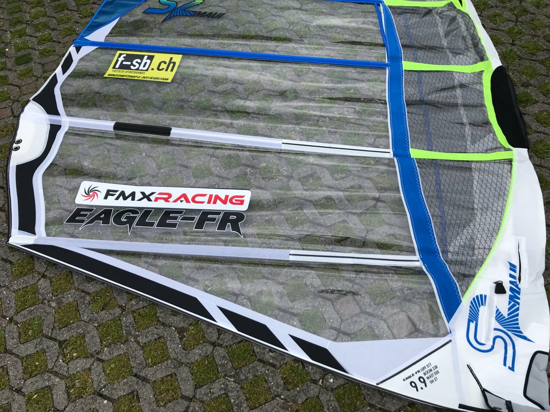 Surf: S2Maui Eagle Foil Slalom Segel 9.9qm – Usato da Münchenbuchsee venduto da Hanspeter100 3